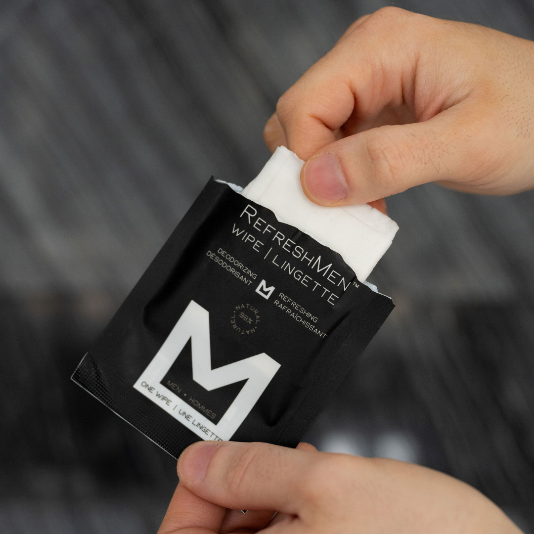 RefreshMen Wipe To-Go, Sachets