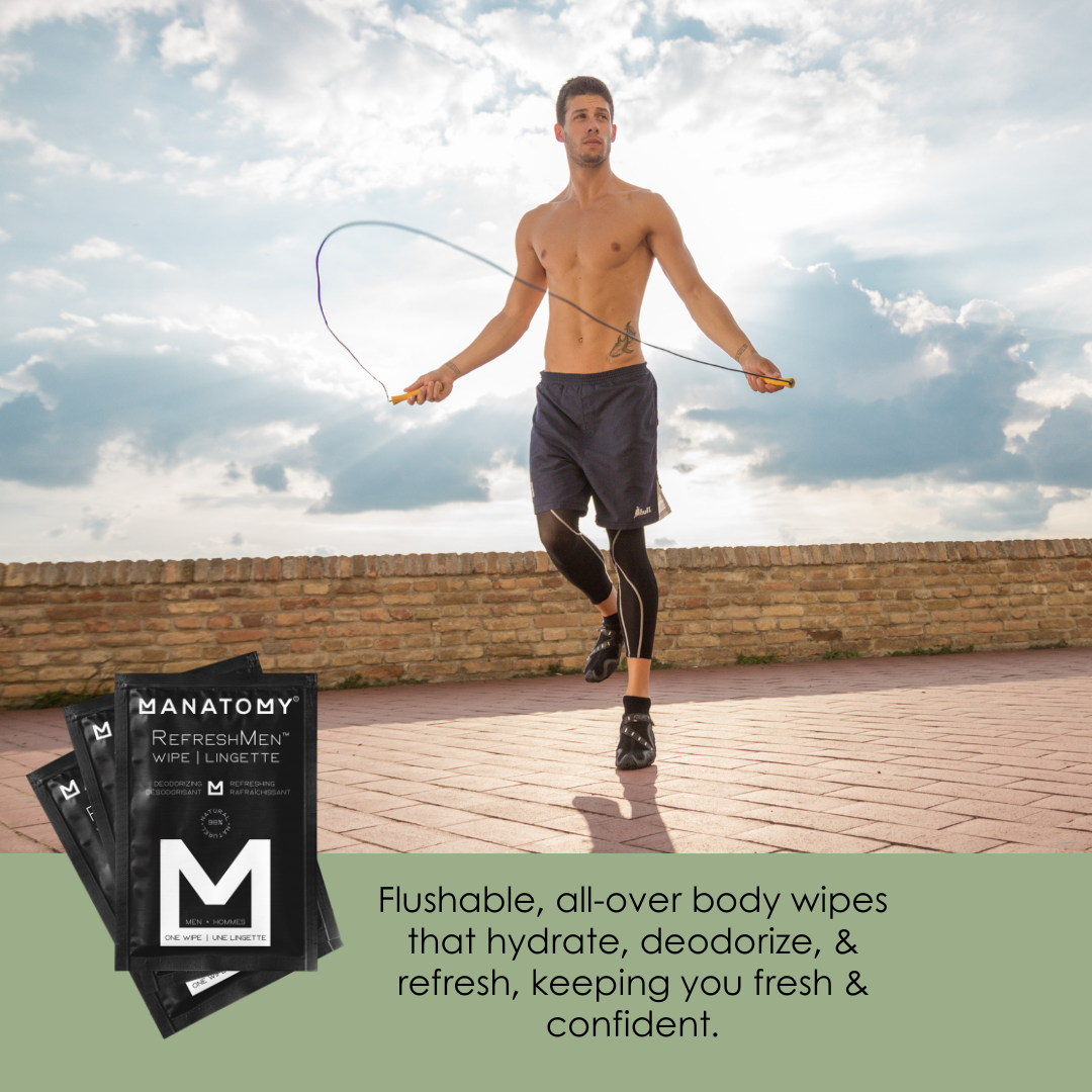 RefreshMen Wipe To-Go, Sachets