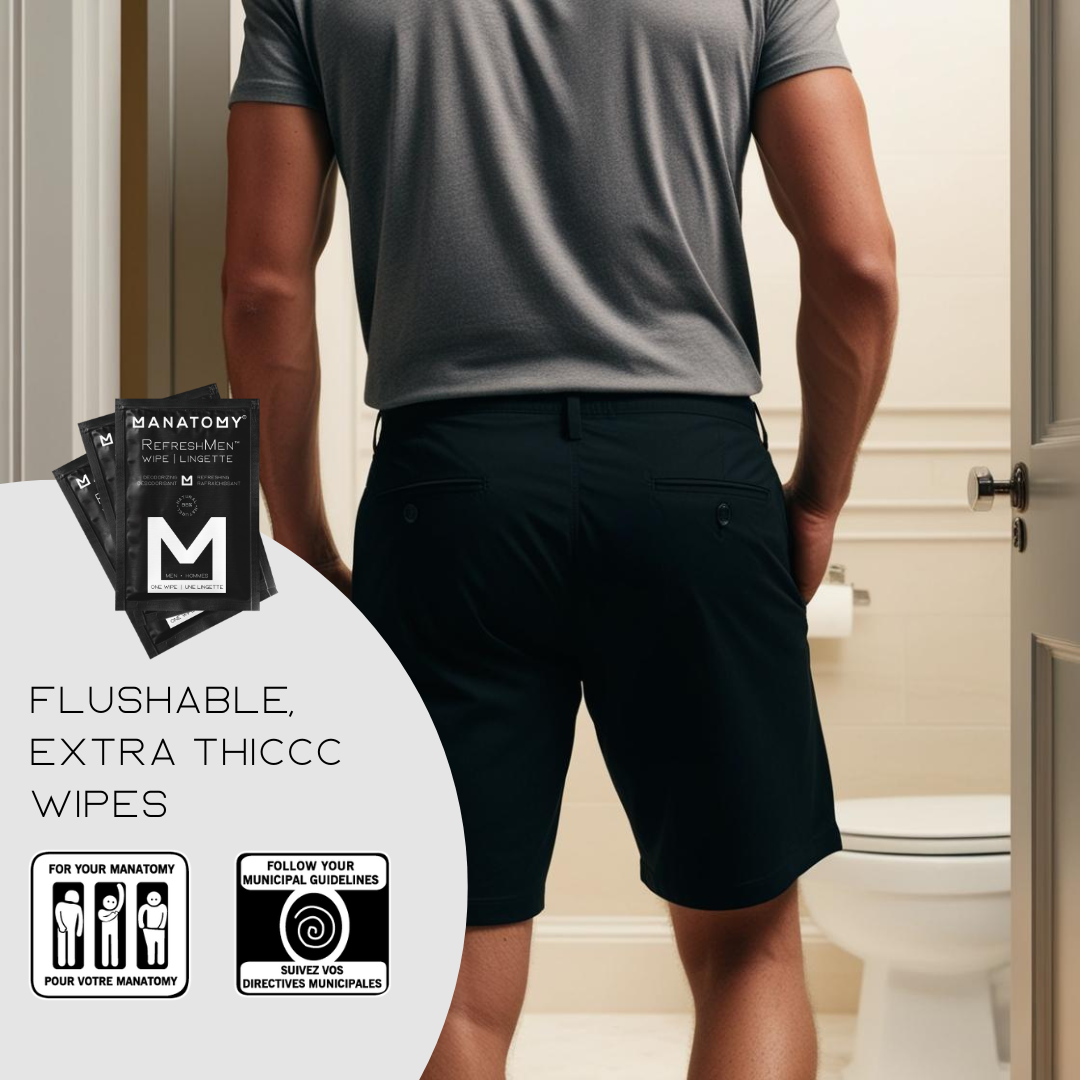 RefreshMen Wipe To-Go, Sachets