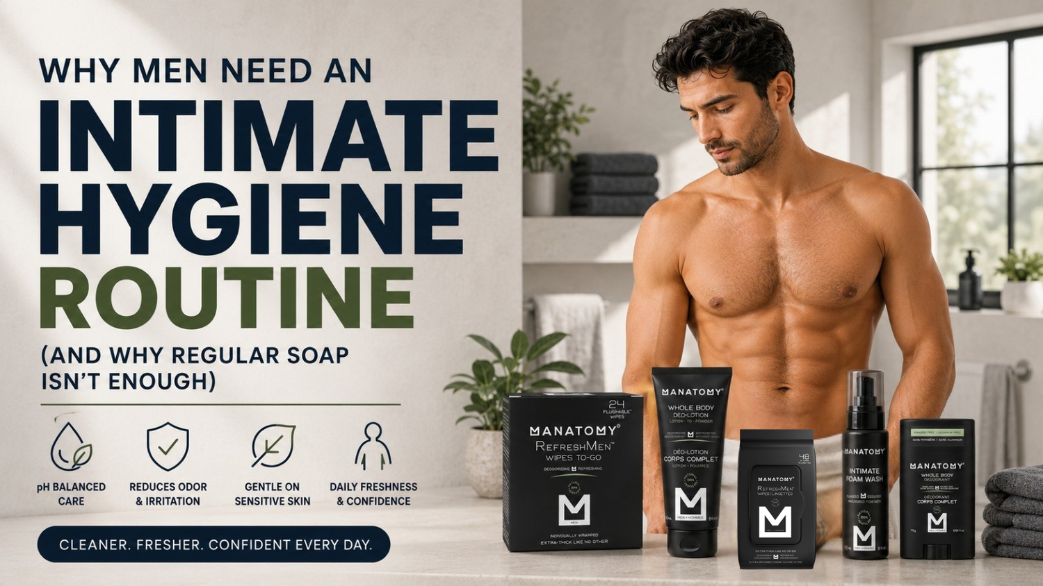 Why Men Need an Intimate Hygiene Routine (And Why Regular Soap Isn’t Enough)