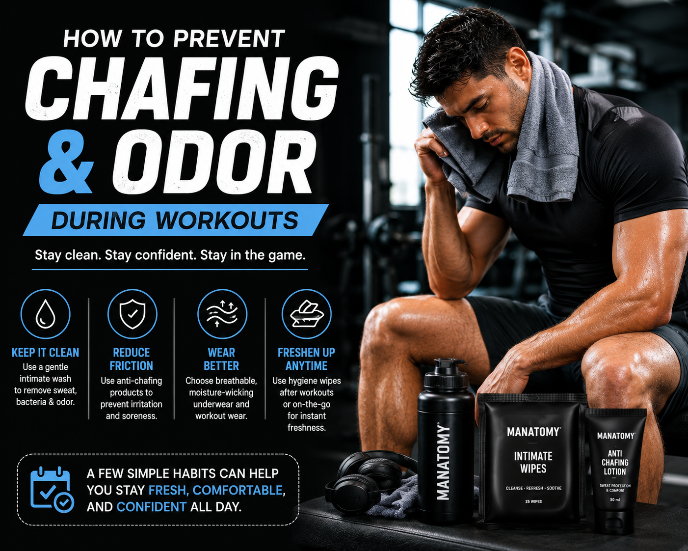 How to Prevent Chafing and Odor During Workouts