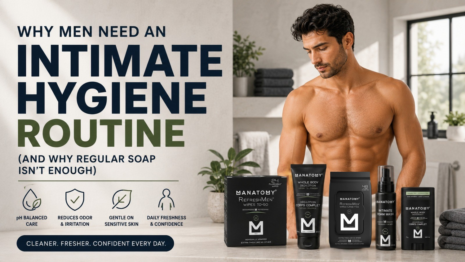 Why Men Need an Intimate Hygiene Routine (And Why Regular Soap Isn’t Enough)